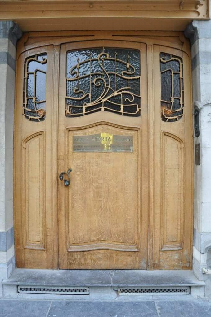 Victor Horta, Puerta del museo