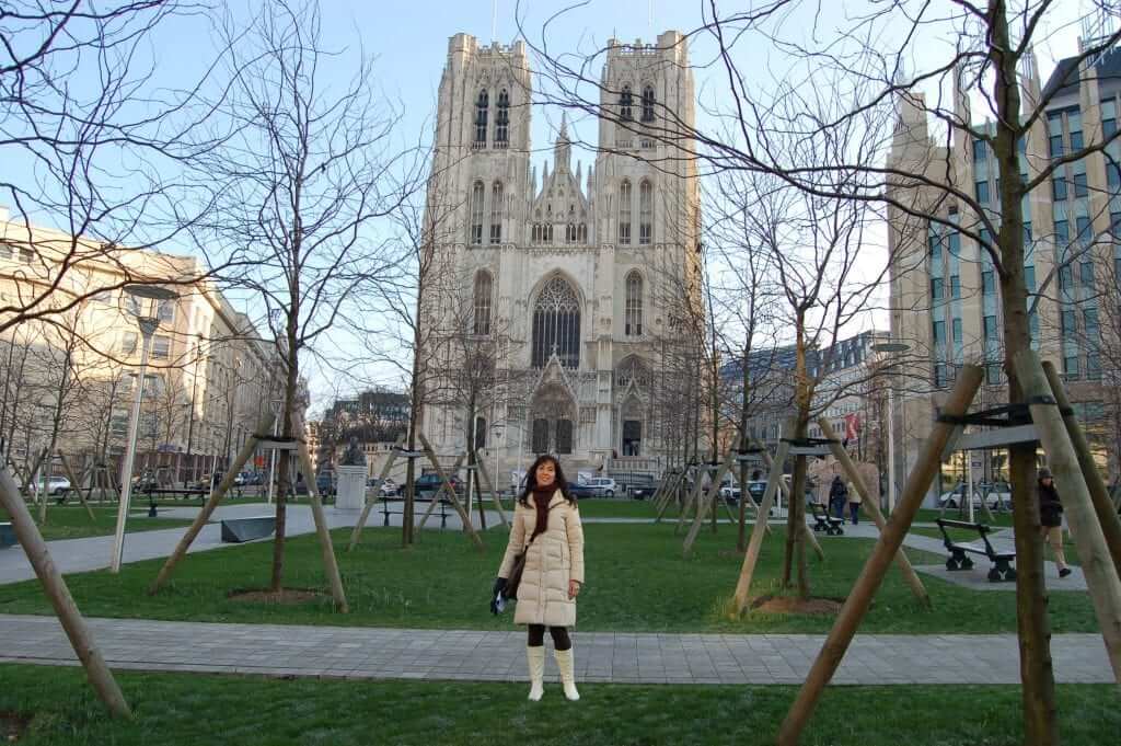 Ciudad alta Catedral de Bruselas