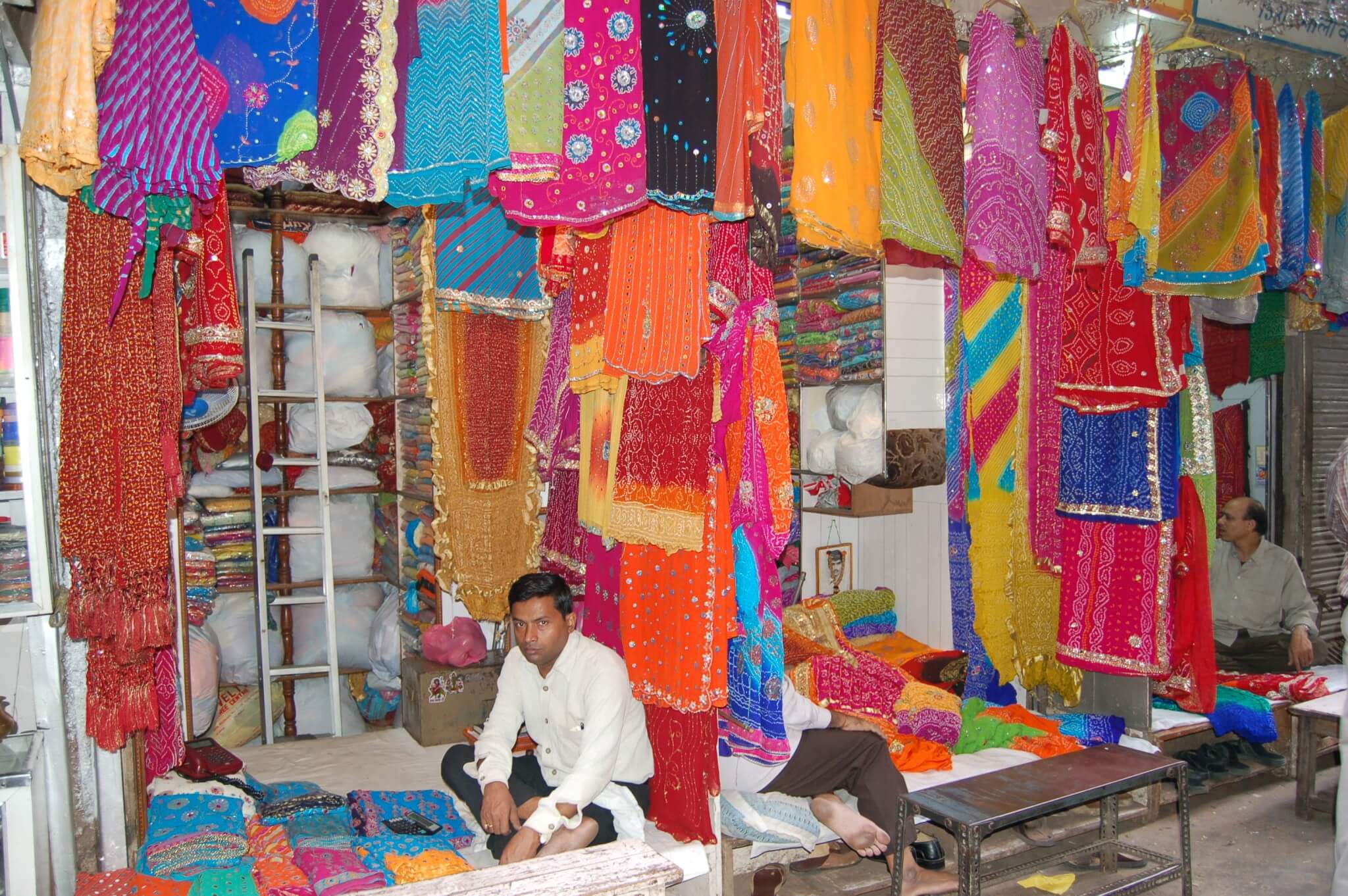 Sari Donde comprar un sari, Delhi