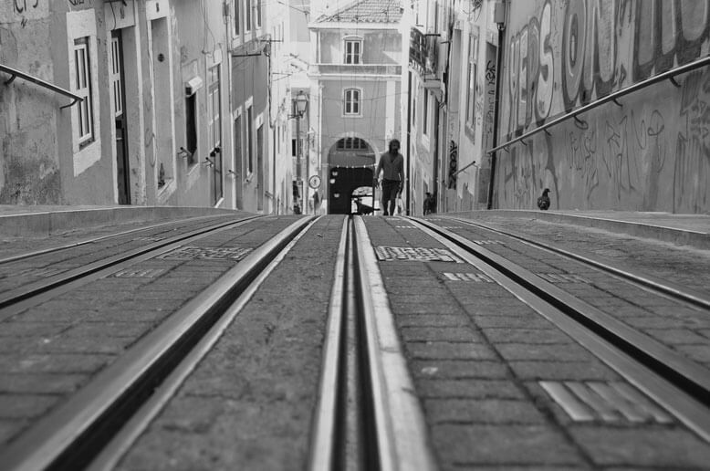 Fotos en blanco y negro Lisboa