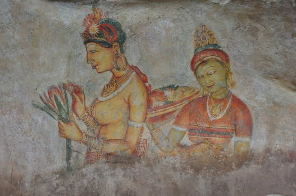 Las Damas de Sigiriya