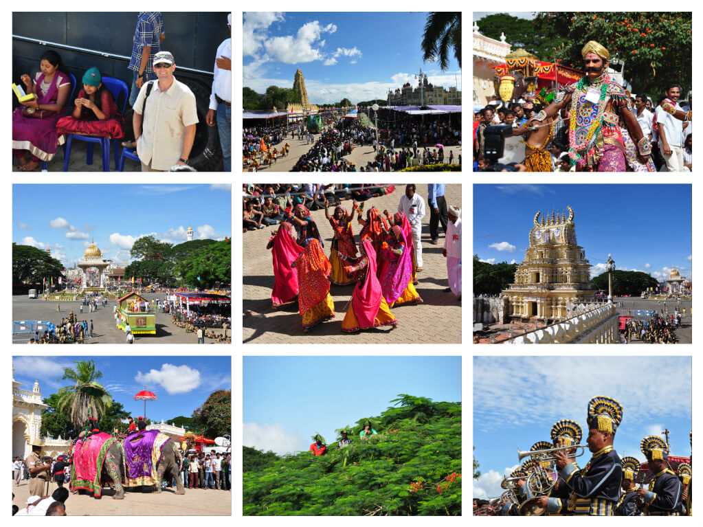 Mysore celebrando Dasara