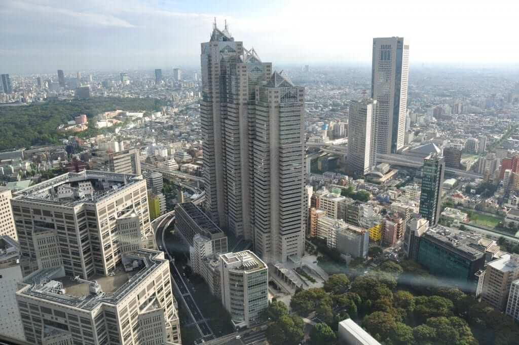 Tokio gratis Oficinas del Gobierno Metropolitano