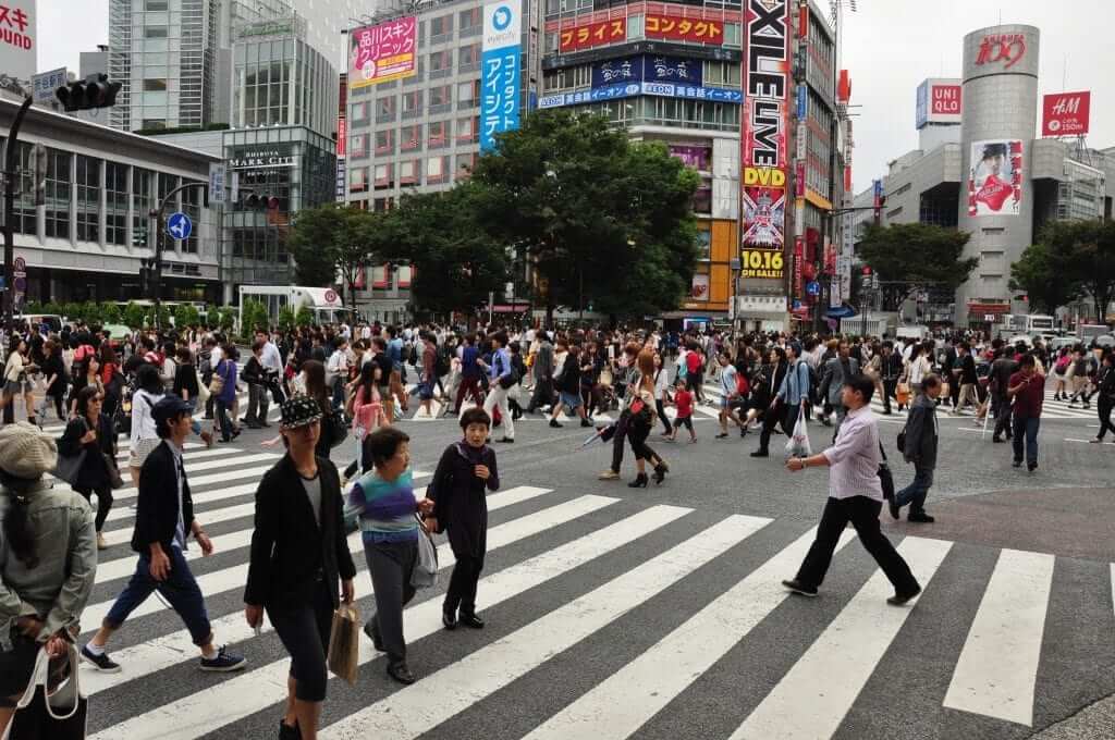 Tokio gratis Cruce de Shibuya
