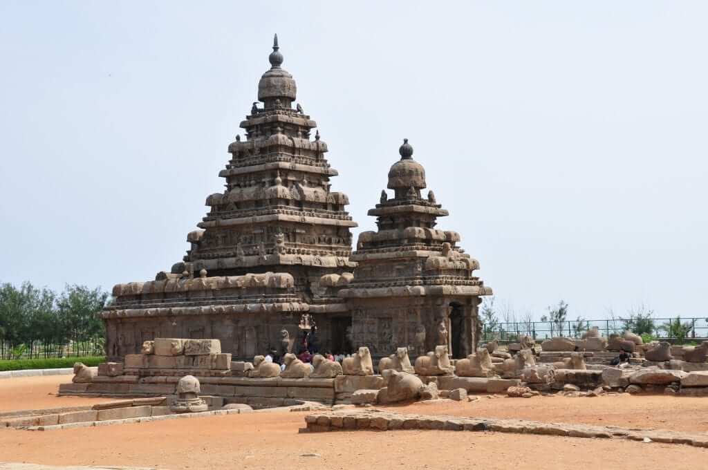 Tamil Nadu Templo de la Orilla Mahaballapuram