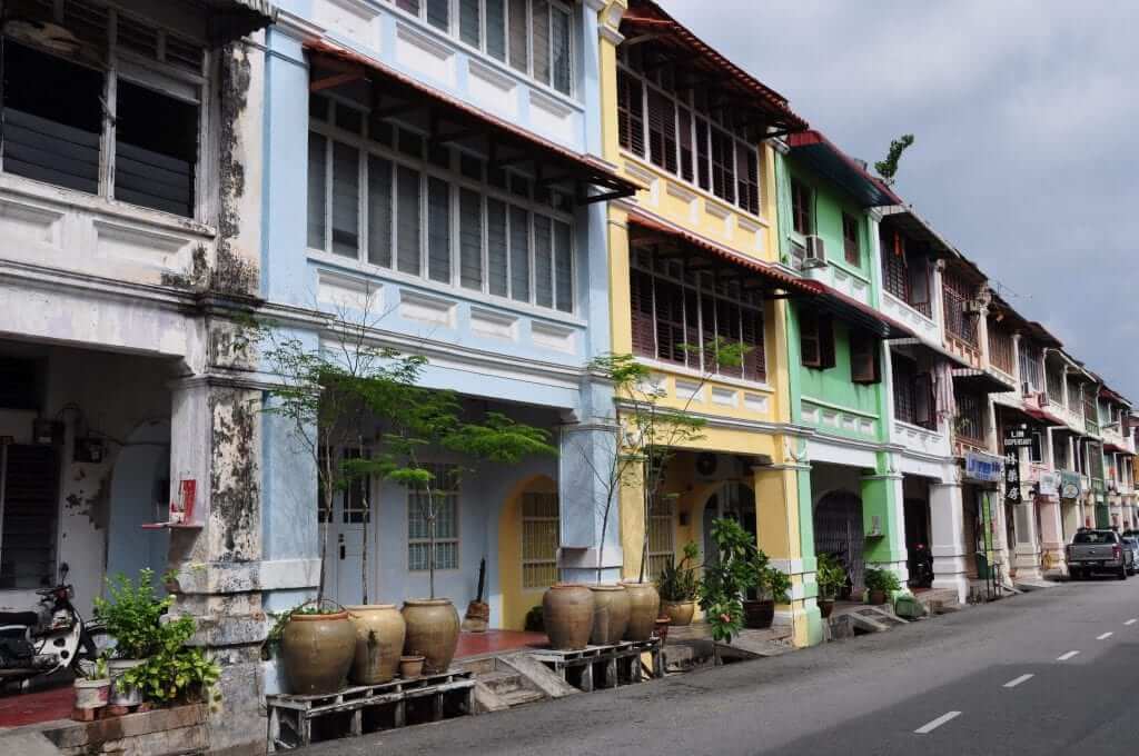 Shophouses de Malasia