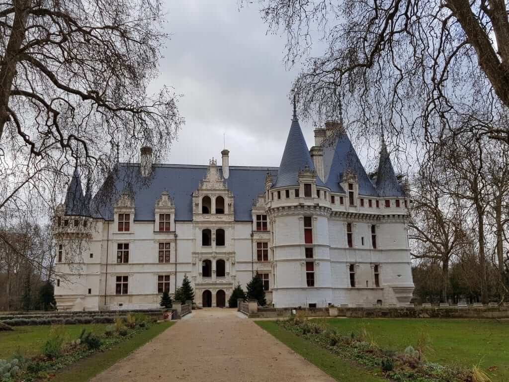 Castillos del Loira en Navidad Azay-le-Rideau