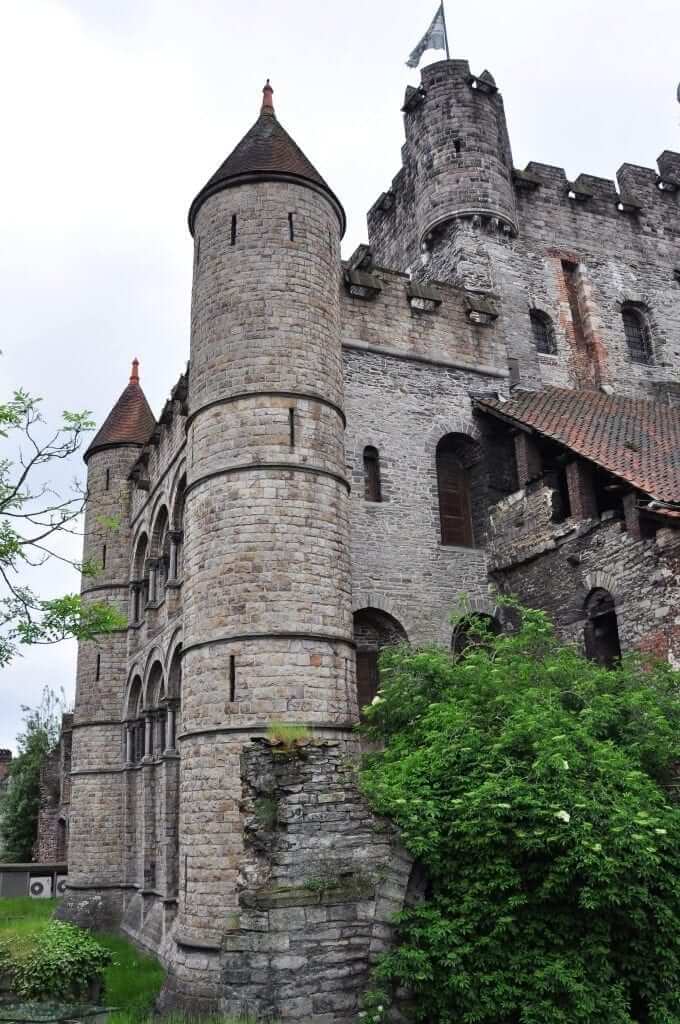 Castillo de los Condes de Flandes, Gante, Bélgica