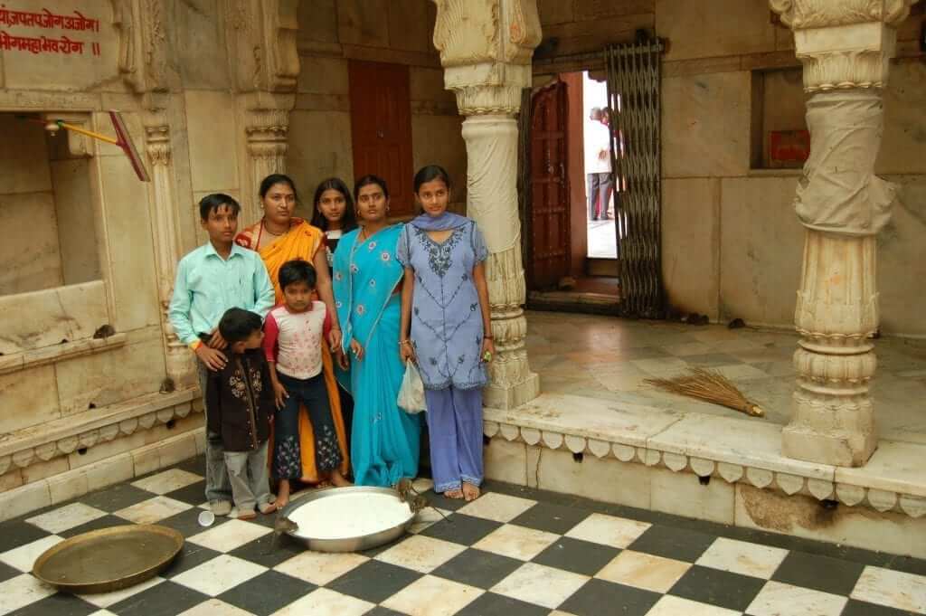 Que ver en Rajastán, templo de las ratas Karni Mata
