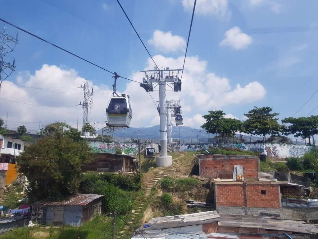 Viaje a Colombia, Metrocable de Medellín