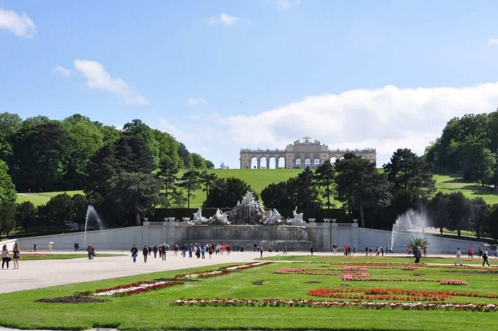 Palacio Schönbrunn, Jardines, Viena